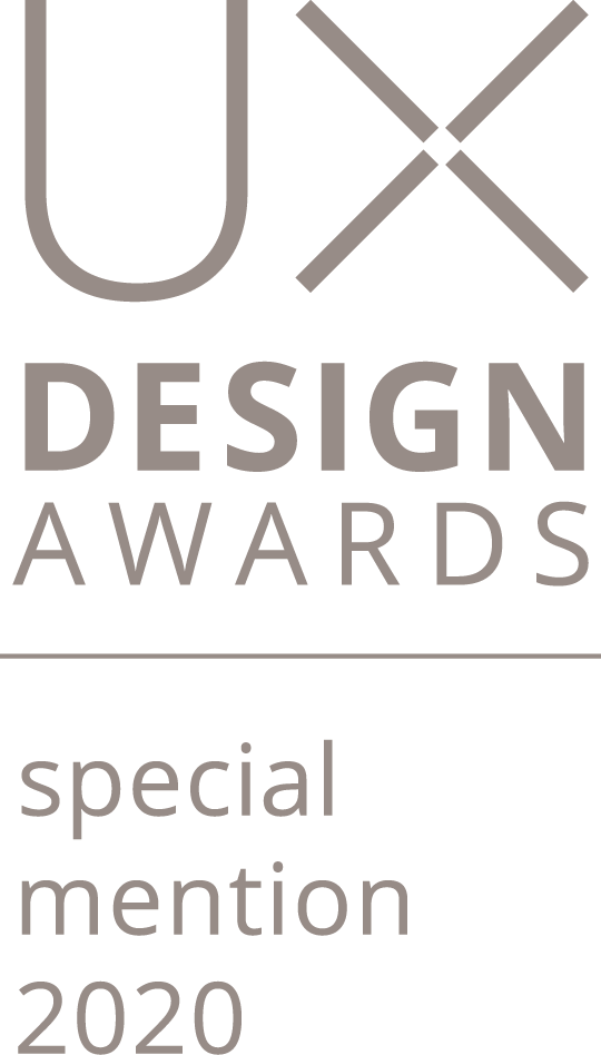UX design awards 2020 special mention